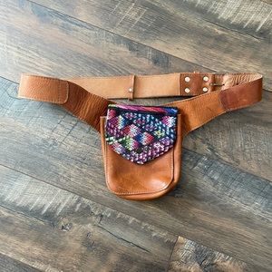 Nena & Co Leather Belt Bag (Crossbody Bag/Fanny Pack) Boho